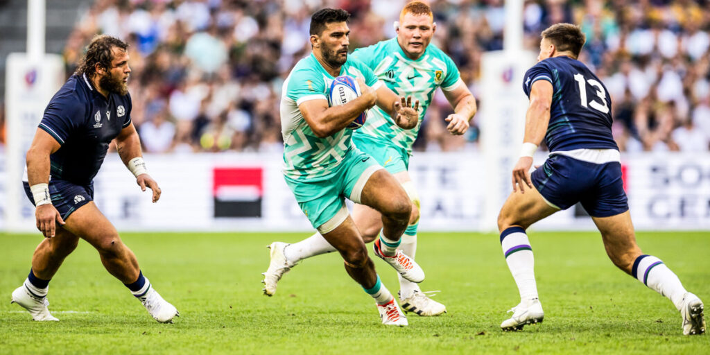 Los Springboks mostraron su poderío ante los cardos